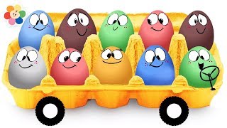 Las Ruedas del Bus y más Canciones Infantiles  BabyFirst Español [upl. by Bow]