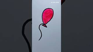 Balloon Drawing ‎ArtWithROSE [upl. by Siednarb]