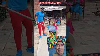 Capak beresin malah dijatuhin shorts funny comedy [upl. by Llertak140]