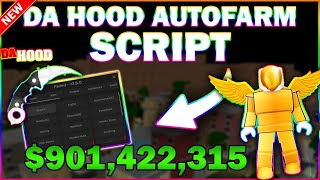 UPDATED Da Hood Script PASTEBIN 2023 MONEY AUTOFARM FLY GODMODE TELEPORT SERVER HOP [upl. by Hilaria]