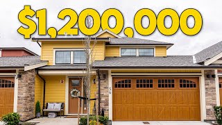 Tour this 12M Luxury EndUnit Townhome in Langley BC with 1st Floor Primary [upl. by Dorfman93]