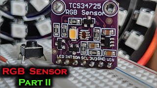 Discover MORE Creative Uses for the TCS34725 RGB Sensor with Arduino ArduinoProject [upl. by Kerekes]