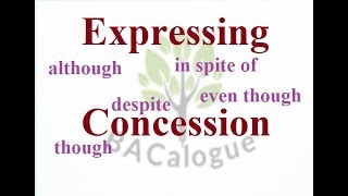 Grammar Expressing Concession [upl. by Deerc]