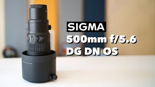 Review of the Sigma 500mm f56 for E Mount on the Sony A7RV [upl. by Noffihc56]