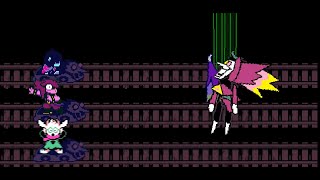 Deltarune  Spamton NEO Boss Fight PacifistFighting ending  Aftermath [upl. by Neneek290]