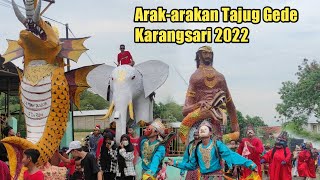 Arakarakan Sunatan Massal Tajug Gede Karangsari 2022 [upl. by Annotahs]