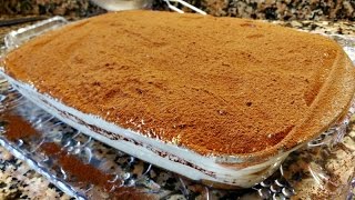 Receta de Tiramisú paso a paso Fácil y Rápido [upl. by Latnahc]