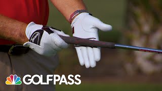 How to Properly Grip Your Golf Club  GOLFPASS  Golf Channel [upl. by Britney]