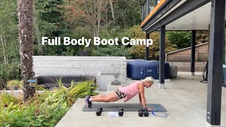 Full Body Boot Camp Workout [upl. by Knarf735]