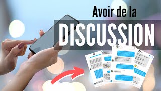 Mes 3 exemples de discussion avec une fille par SMS pour la séduire [upl. by Heimlich]