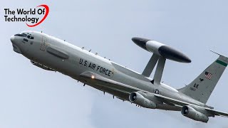 Boeing E3 Sentry AWACS Military Aircraft [upl. by Aime]