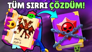 DÜNYADA İLK 📣 GİZEMLİ KİTABIN SIRRINI ÇÖZDÜM ☠️ ŞEYTAN MORTİS ve EDGAR Brawl Stars [upl. by Tattan]