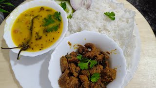 Mazedaar Hyderabadi Taleva gosh aur khatti daal khana😋😋 [upl. by Atikkin]