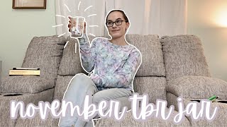 November tbr jar [upl. by Lonergan]