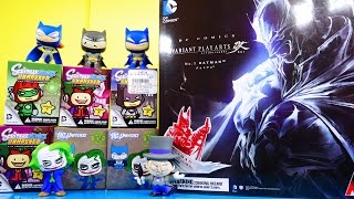 Batman Toys Videos Awesome Play Arts Figure DC Scribblenauts Series 1 2 3 Disney Cars Toy Club DCTC [upl. by Airetnuhs]