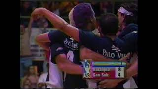 2001 Voleibol Superior M Serie Final 3erJuego San Sebastian vs Naranjito [upl. by Redvers]