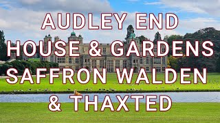 Audley End House and Gardens Saffron Walden amp Thaxted [upl. by Buehler540]