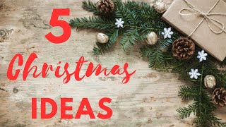 ✨ 5 Creative Christmas Ornament Ideas  🎁 Easy Holiday Decorations [upl. by Joy]