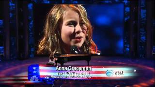 Anna Graceman  Americas Got Talent What a Wonderful World  14 Finals [upl. by Euqinamod887]