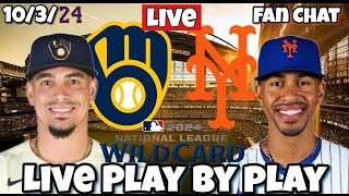 New York Mets vs Milwaukee Brewers Live MLB Live Stream [upl. by Suirtimed504]