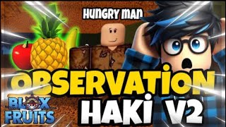 Observation haki v2 part 2 bloxfruit [upl. by Sokcin]