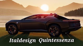 Italdesign Quintessenza [upl. by Aihsia]