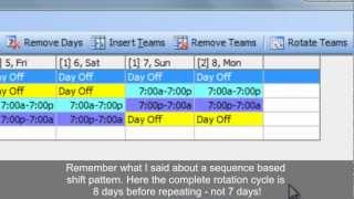 Work Schedules Improved 4 on 4 off 12 Hour Shift Patterns [upl. by Eidoj3]