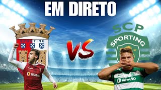 SC BRAGA VS SPORTING EM DIRETO LIGA PORTUGAL BETCLIC [upl. by Ahsuatan776]