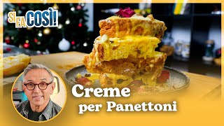 Creme daccompagnamento per panettone  Si fa così  Chef BRUNO BARBIERI [upl. by Drofnelg632]