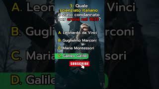 Quiz quotITALIANO VEROquot 🇮🇹 quiz trivia shorts perte viral test italia fyp [upl. by Enelhtak]