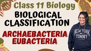 Class 11 Biology  Biological Classification  Archaebacteria and Eubacteria  NCERT Chapter 2 [upl. by Schwinn]