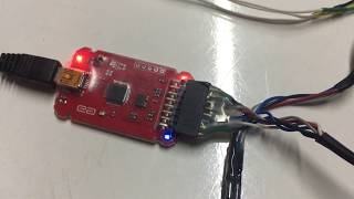 My Custom STLINK V2 Program and Debug Board Test [upl. by Renmus942]