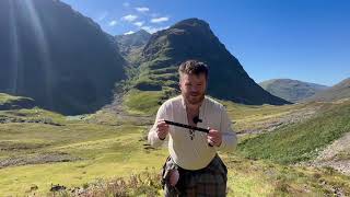 Munro Bagpiper  GlenCoe Bagpipes echanter StartUp Demo [upl. by Alex520]