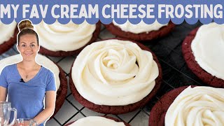 How to make the BEST Cream Cheese Frosting [upl. by Eleumas]