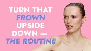 The Frown Line Tutorial  Improve Frown Lines Now  Frown Line Massage  Facial All You Can Face [upl. by Anaej]