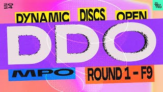 2024 Dynamic Discs Open  MPO R1F9  Wysocki Welck Presnell Tamm  Jomez Disc Golf [upl. by Kussell]