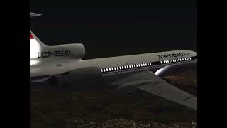 Aeroflot Flight 3352 Crash 11 October 1984 [upl. by Haiacim]