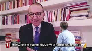 De Angelis quotCon il metodo Draghi è tornato lascolto del Parlamentoquot [upl. by Tnahs]