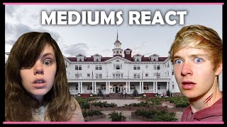 THE STANLEY USAs Most Haunted Hotel MEDIUMS React to Sam and Colby [upl. by Llenad554]