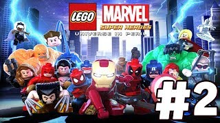 LEGO Marvel Super Heroes Universe in Peril Walkthrough Part 2  Baxter Building HD [upl. by Freeman149]