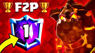 1 F2P Lava Hound Deck in Clash Royale 🔥 [upl. by Enilekaj441]