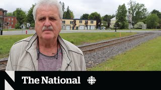 Dispute over future of the rail line hangs over LacMégantic [upl. by Ntsyrk]