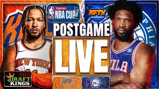 Knicks vs Sixers Post Game Show Highlights Analysis amp Caller Reactions  EP 539 [upl. by Hammond]