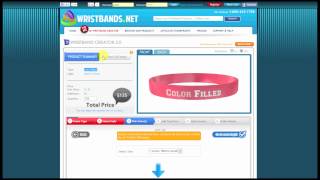 3D Wristband Creator Tool  STEP 3 Choosing Size amp Color [upl. by Taran]