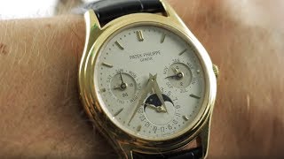 Patek Philippe 3940J Series I Perpetual Calendar 3940J014 Luxury Watch Review [upl. by Shoemaker277]