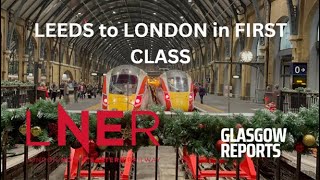 Leeds to London with LNER in first class [upl. by Martreb]