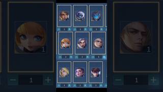 UNLIMITED FREE SKIN ADVANCE SERVER mlbb shorts mobilelegends [upl. by Irolam]