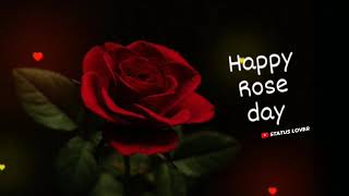 Happy Rose day status 🌹  Happy Rose day special status ❤️  love you pillu ❤️ status [upl. by Leibrag]