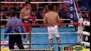 Pacquiao Barrera111th Round [upl. by Etireugram]