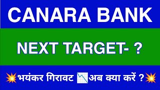 Canara Bank Share Latest News  Canara Bank Share News Today  Canara Bank Share Price Target [upl. by Endo577]